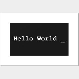 Hello World _ Posters and Art